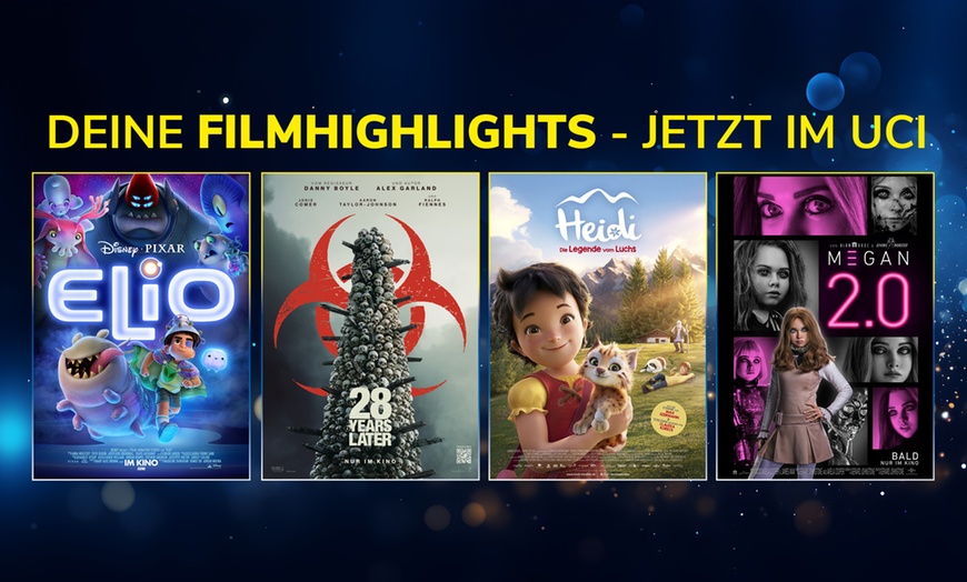 Image 2: 2, 5 oder 10 Mal das UCI-Kino alleine oder mit Freunden besuchen
