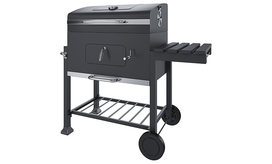 Image 2: Barbecue a carbone Metepec con coperchio 