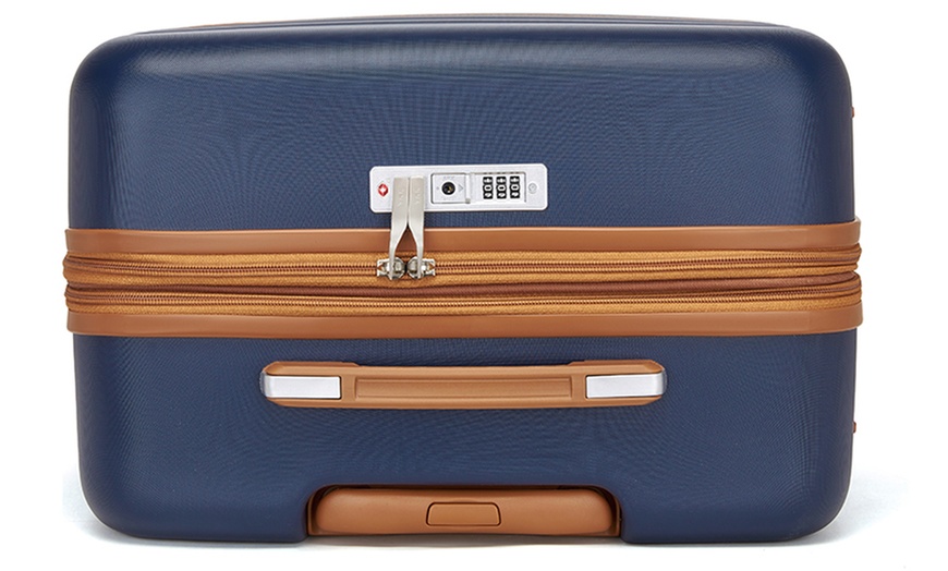 Image 25: Kono Hard Shell Suitcase One or 3-Piece Set