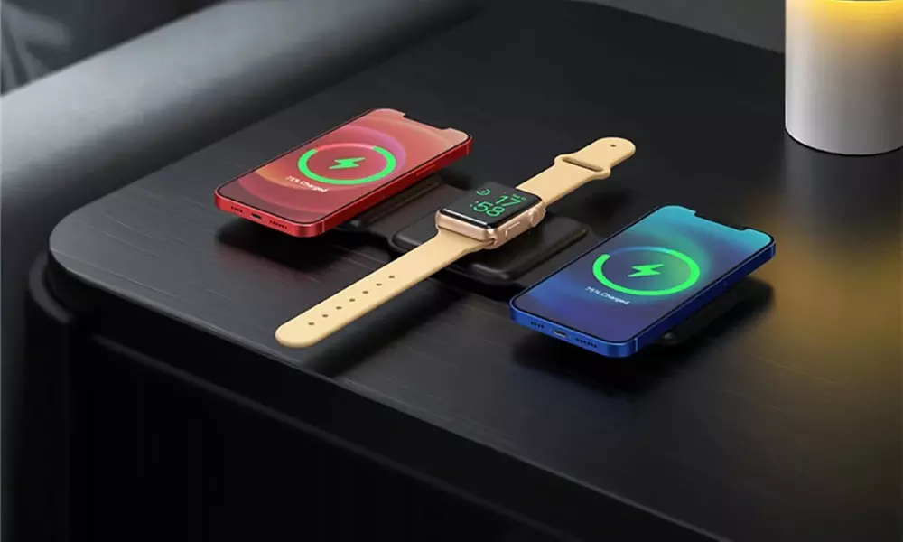 Draadloze oplader voor iPhone, Apple Watch, AirPods