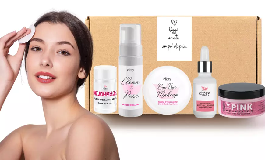 Image 3: Beauty Box skincare per tutti i tipi di pelle made in Italy Efory
