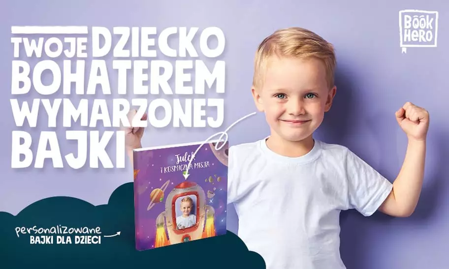 Personalizowana książeczka ze zdjęciem i imieniem dziecka