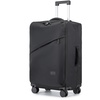 Image 8: KONO Lightweight Soft Shell Suitcase Set TSA Lock Wet/Dey Compartment