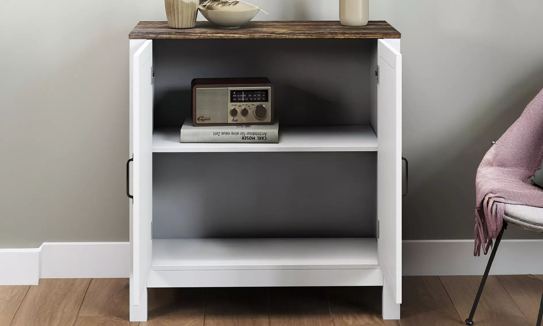 Aparador rustique de 80 cm ou 140 cm