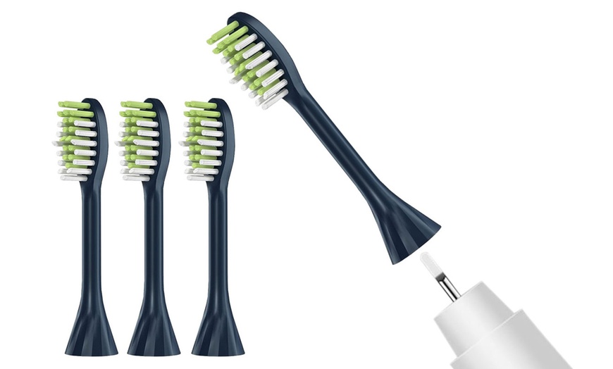 Image 15: 4Pcs Toothbrush Replacement Heads for Philips
