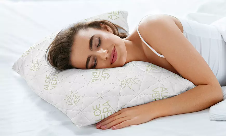 Image 1: Par de almohadas con memoria