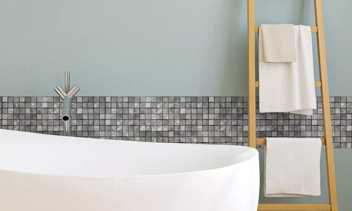 Set de 6 stickers frises carrelages Aliaga - Primary Image