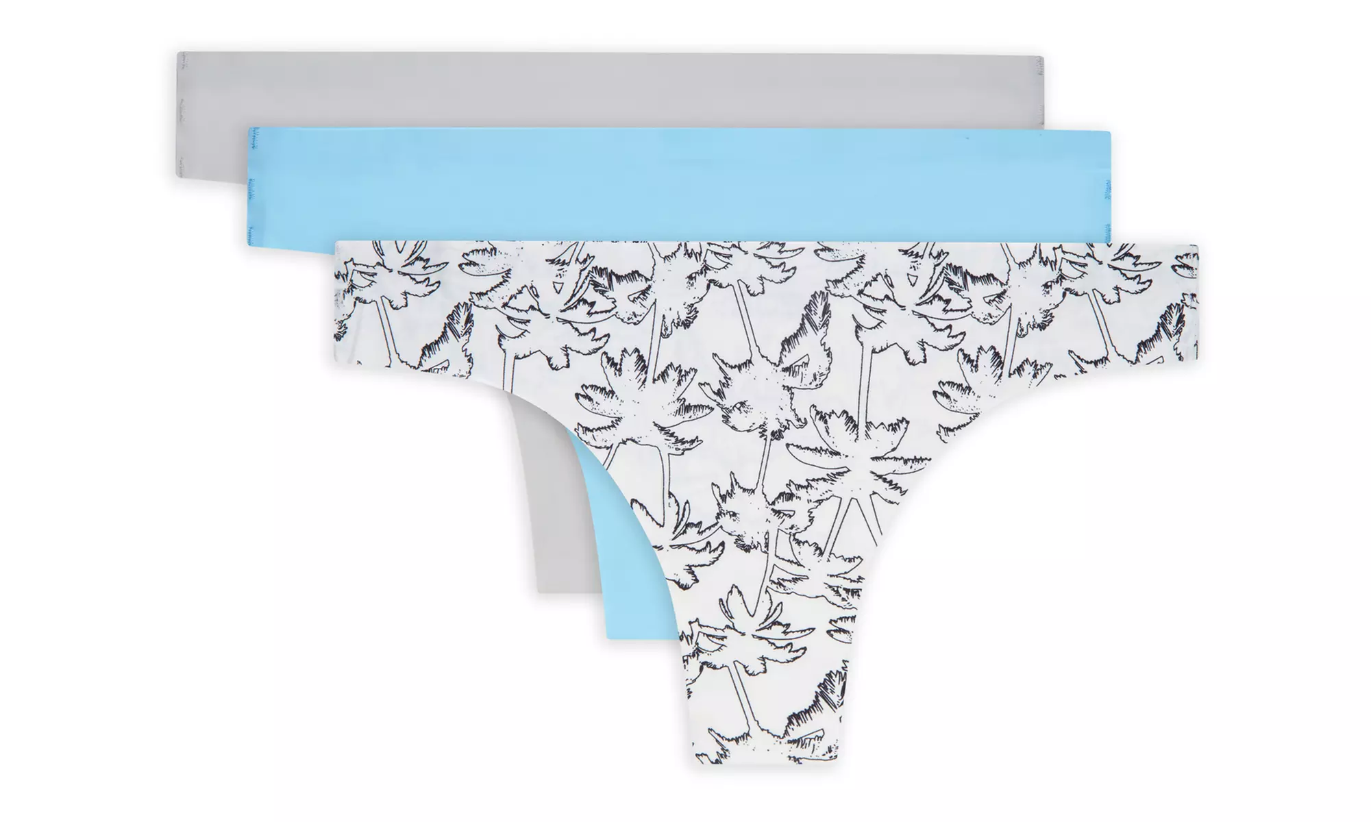 AQS Women's Seamless Thongs - 3 Pack