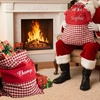 Image 6: Surprise loved ones with a festive, Personalized Santa Delivery Bag