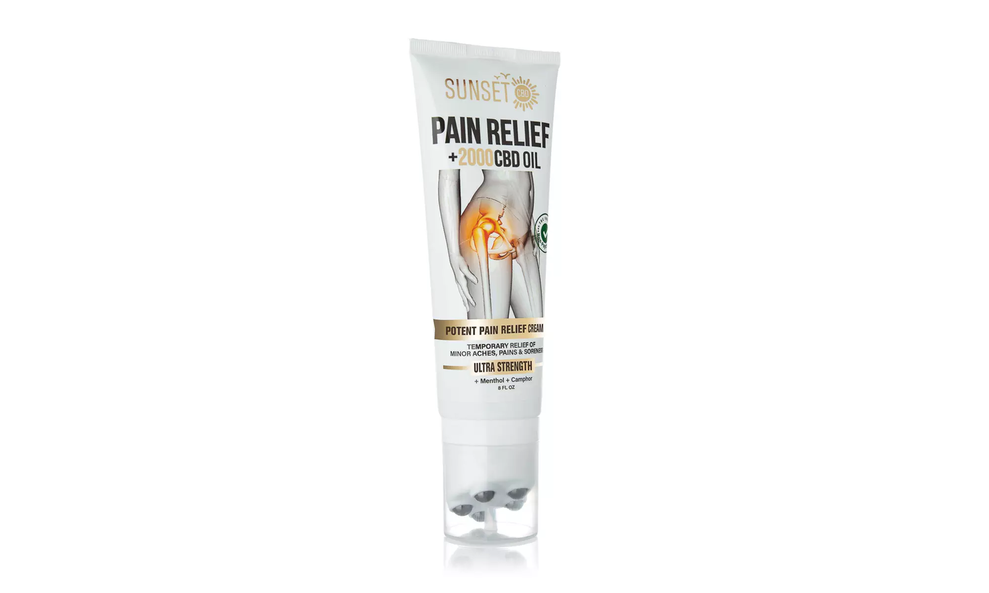 Potent CBD Pain Relief Creams from Sunset - 30 Plus Options - Groupon Exclusive!