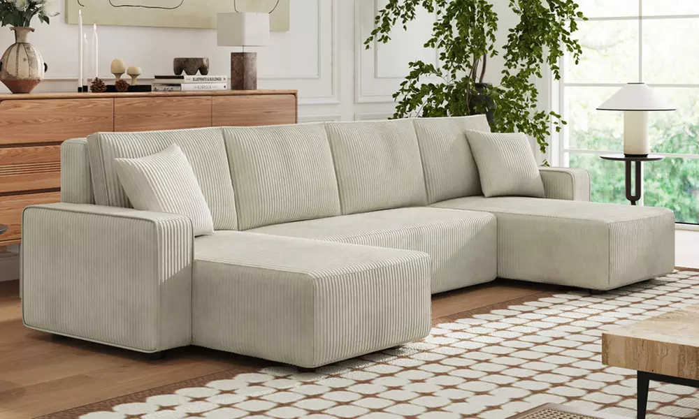 Canapé panoramique convertible Lubec, Kocoon