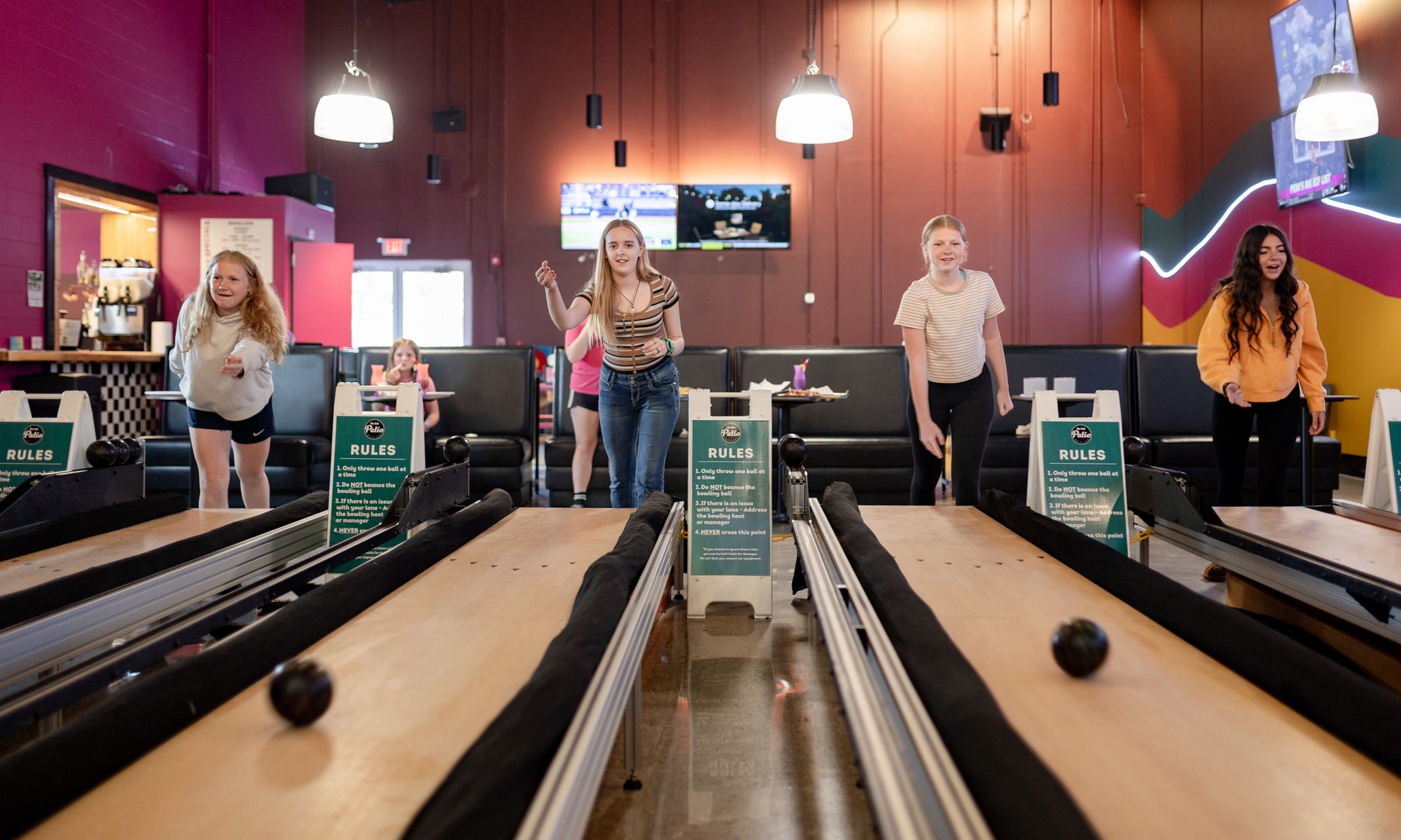 Up to 38% Off Bowling, Pickleball, Food & Drinks: The Hub Patio