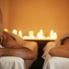 Image 1: Back & Foot Combo Massages for 1 or 2 w/CBD Oil + Optional Hot Stones