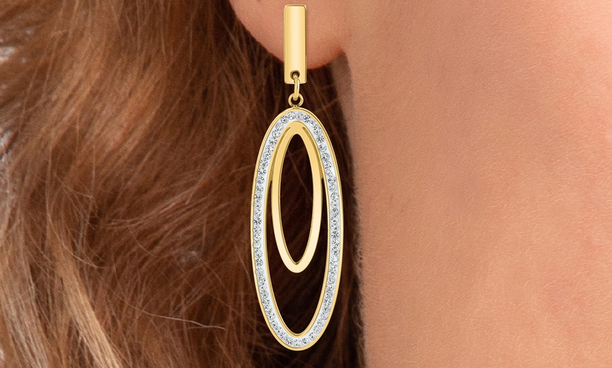 Image 11: Boucles d'oreilles SC Crystal Paris