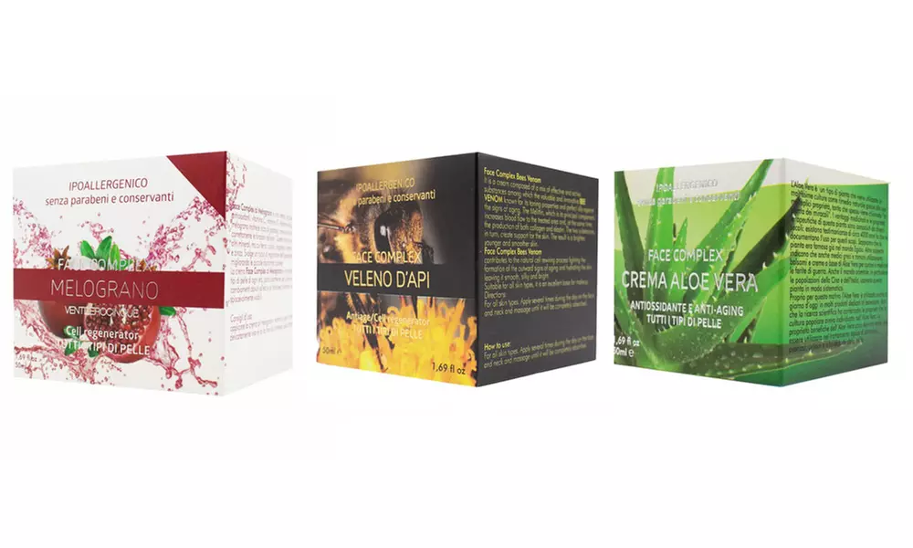 2 o 3 creme viso Face Complex