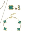 Image 9: Four-Leaf Clover Themed Jewellery Set 