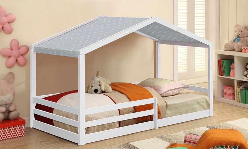 Image 11: Crewkerne 3ft Wooden House Style Bed