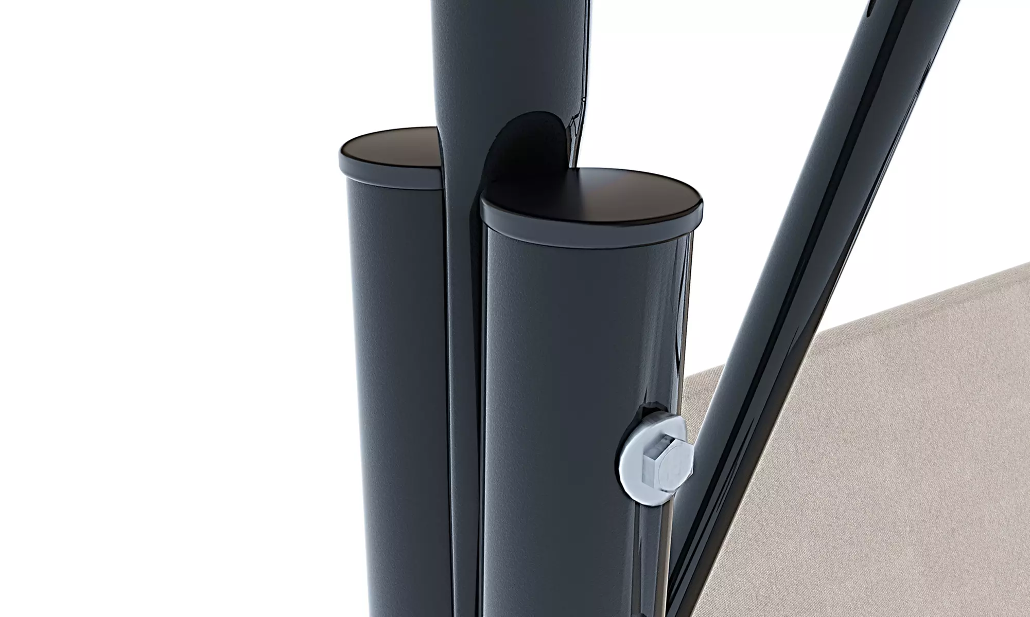 Dondolo 3 posti con tettuccio parasole