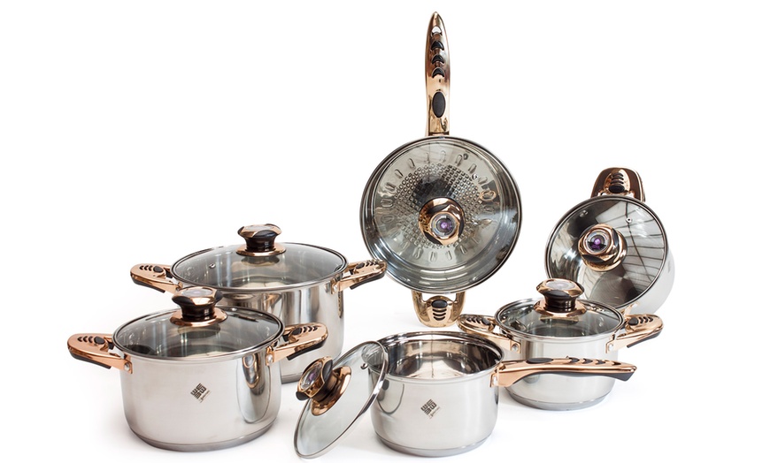 Image 4: 12-Pc Stainless Steel Kitchenware