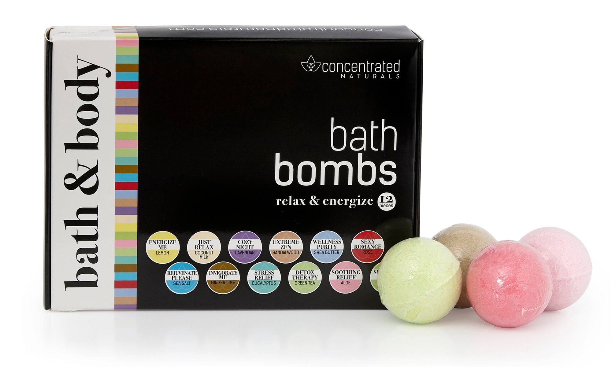 Bath Bomb Holiday Gift Set (12 piece)