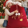 Image 8: Surprise loved ones with a festive, Personalized Santa Delivery Bag