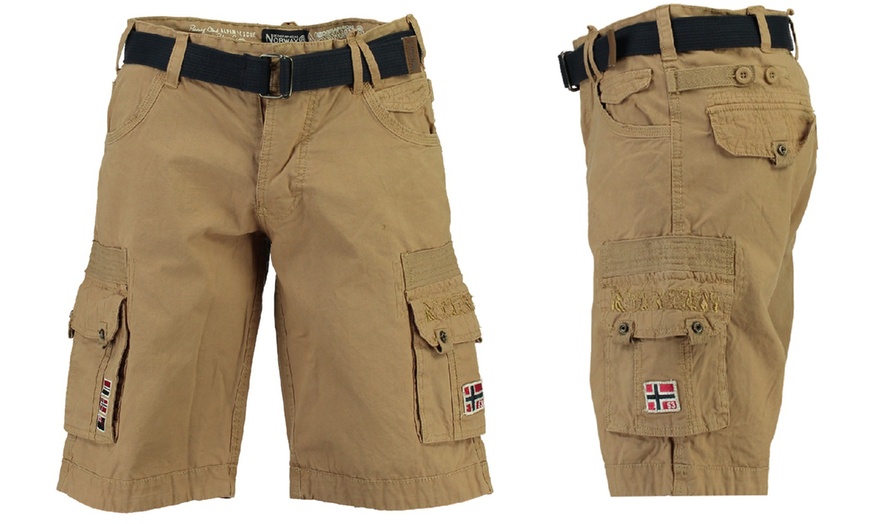 Image 2: Geographical Norway Cargo Shorts