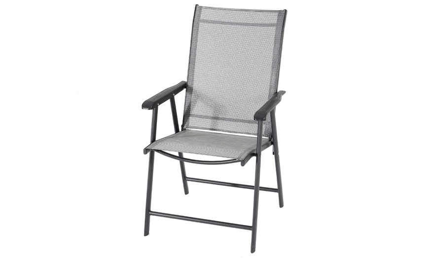 Image 6: Set of Two, Four or Six Foldable Fabric Chair