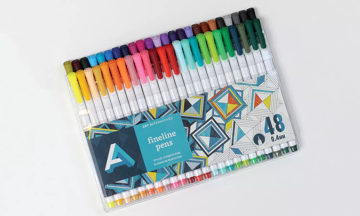 Fineline Pens Triangle-Shaped Drawing Pens for Adult Coloring Books - Primary Image