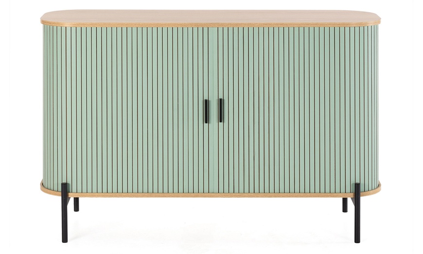 Image 3: Buffet design Mónaco avec 2 portes coulissantes