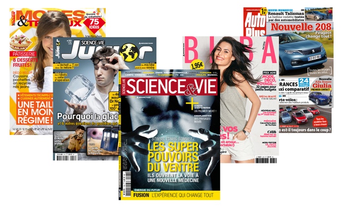 Abonnement Magazine - Mondadori | Groupon