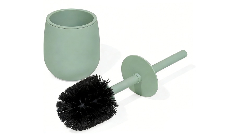 Image 24: Set 6 pezzi accessori bagno coordinati