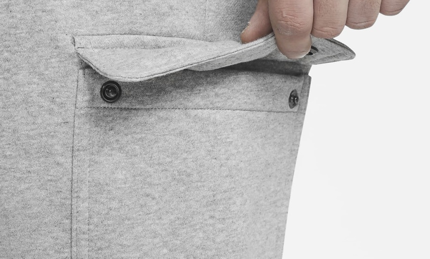 Image 6: Nike Sportswear Club Fleece Cargo Trousers - Black or Grey
