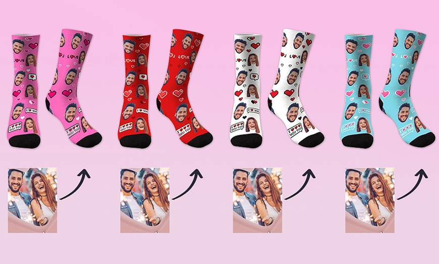 Image 7: Socken & Kniestrümpfe mit Foto