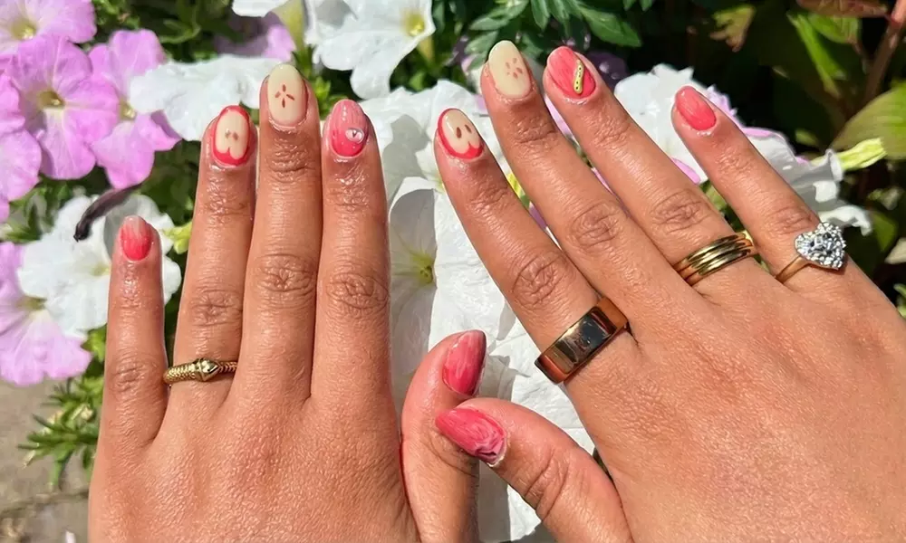 Enjoy a Spa Manicure or Pedicure with Regular/Gel Polish