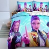 Image 2: KPop Demon Hunters Inspired Bedding Set