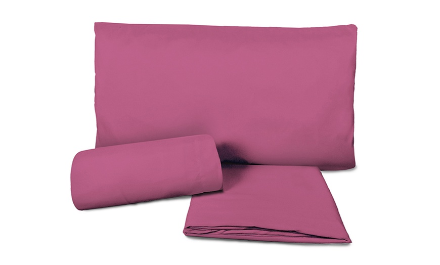 Image 16: Completo lenzuola in 100% microfibra Made in Italy