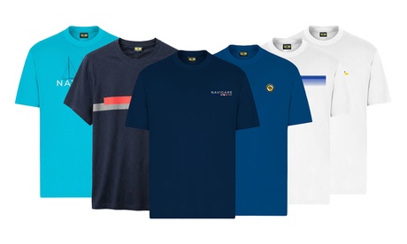 T-shirt homme col rond Navigare ,968906 , Marine , Taille L