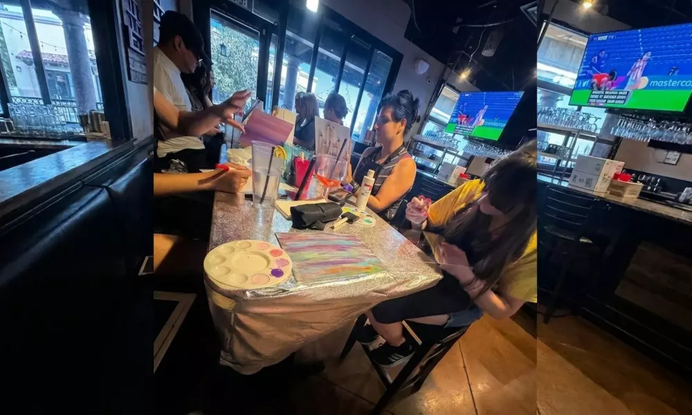 Sip & Paint Party for 1–10 People