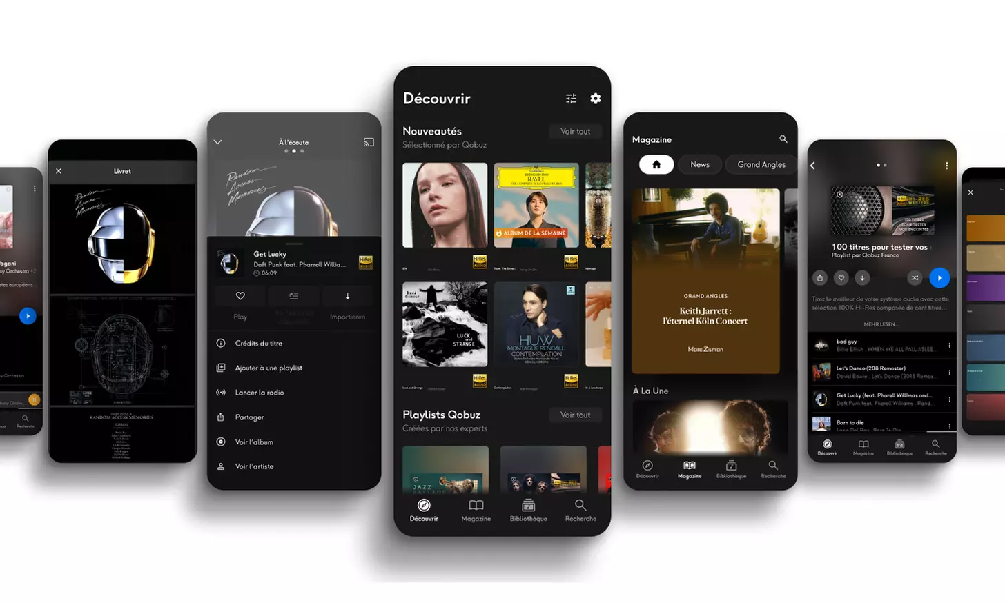 2 mois de musique en qualité studio avec Qobuz