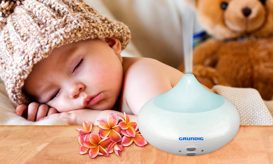 Image 2: Humidificador con difusor de aroma