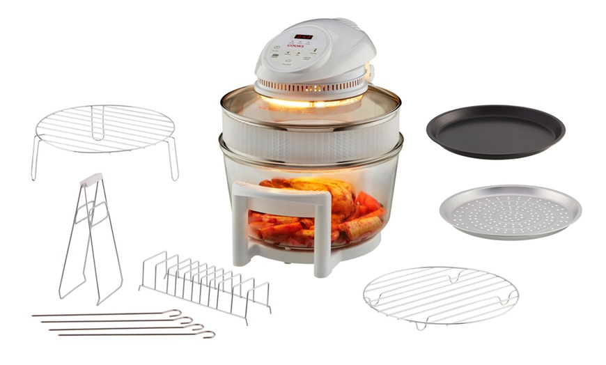 halogen ovens with hinged lid groupon