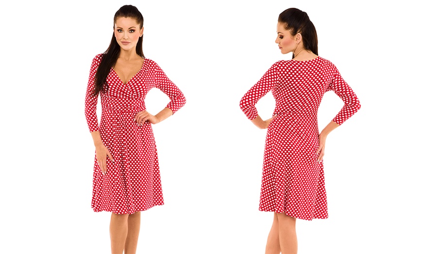 Image 4: Polka Dot Dress