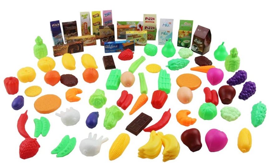 Image 7: deAO Shopping Cart Trolley for Children