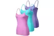 Pack of Three, Six or Nine Women's Seamless Vests - Second Medium
