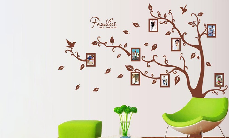 Image 4: Tree Photo Frame Wall Art