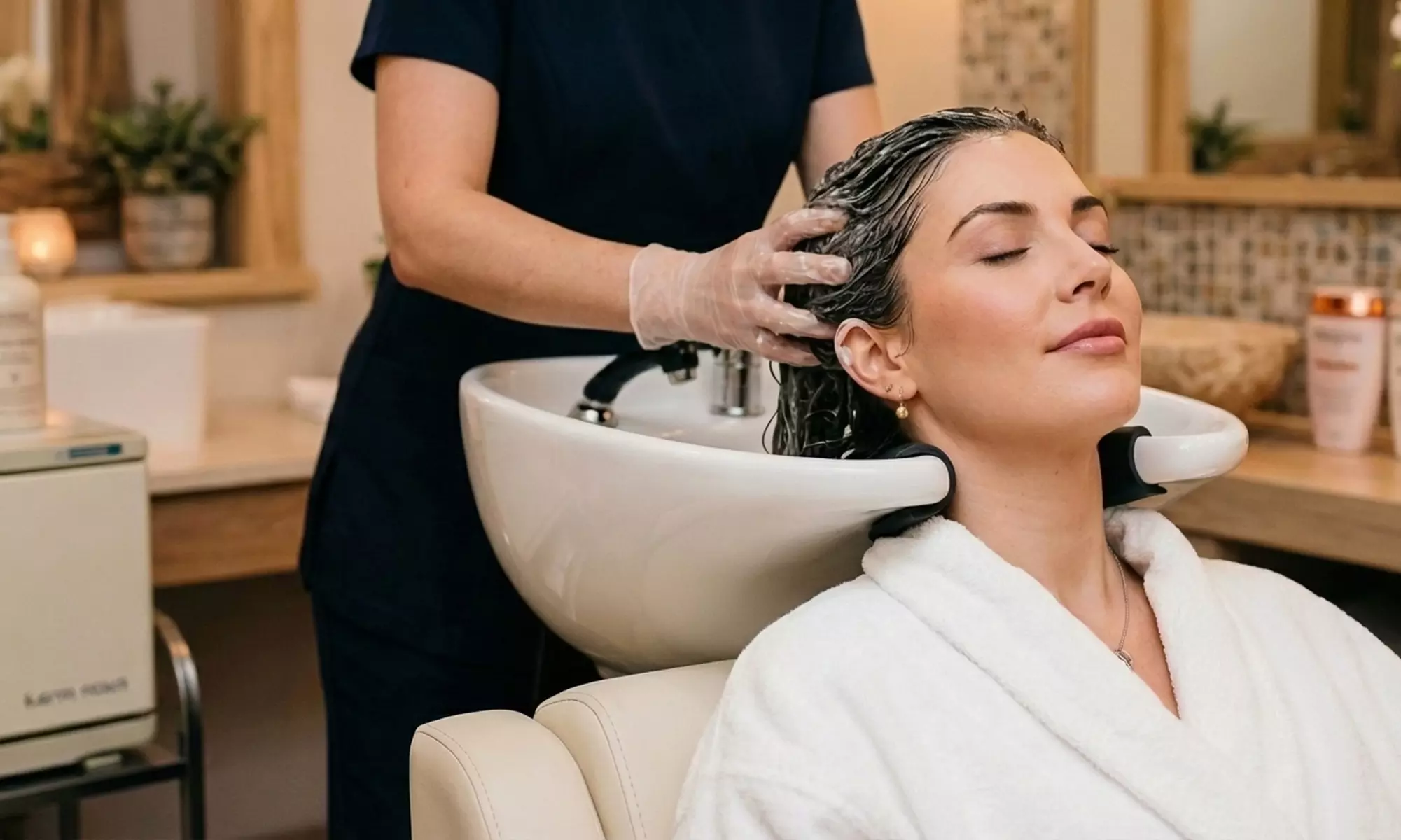 Ritual de Spa capilar con mascarilla nutritiva y peinado