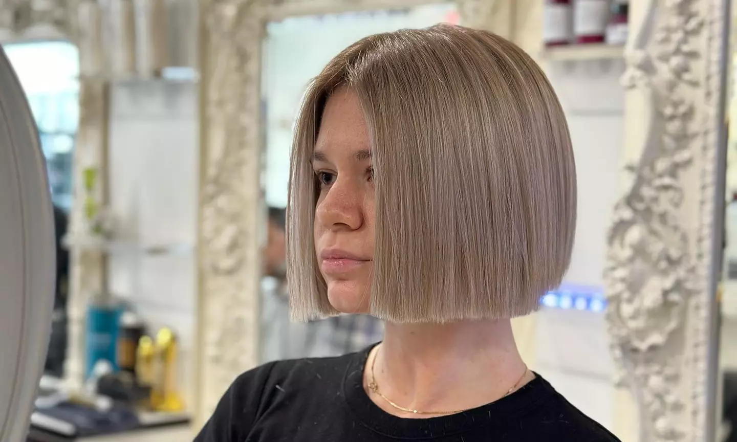 Haircut, Deep Conditioning, Blowout, Root Touchup or Keratin Treatment
