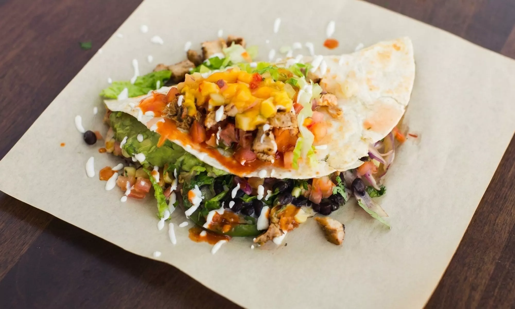 Fresh & Customizable Mexican Grill Meals with Drinks for Up to Four