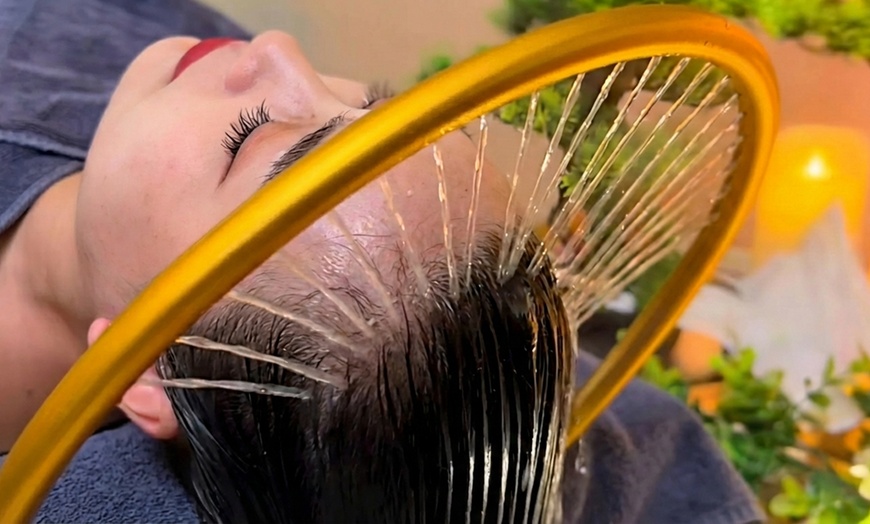 Image 2: Tension-Release Ritual, Water-Vacuum Pore Cleaning Ritual or Head Spa
