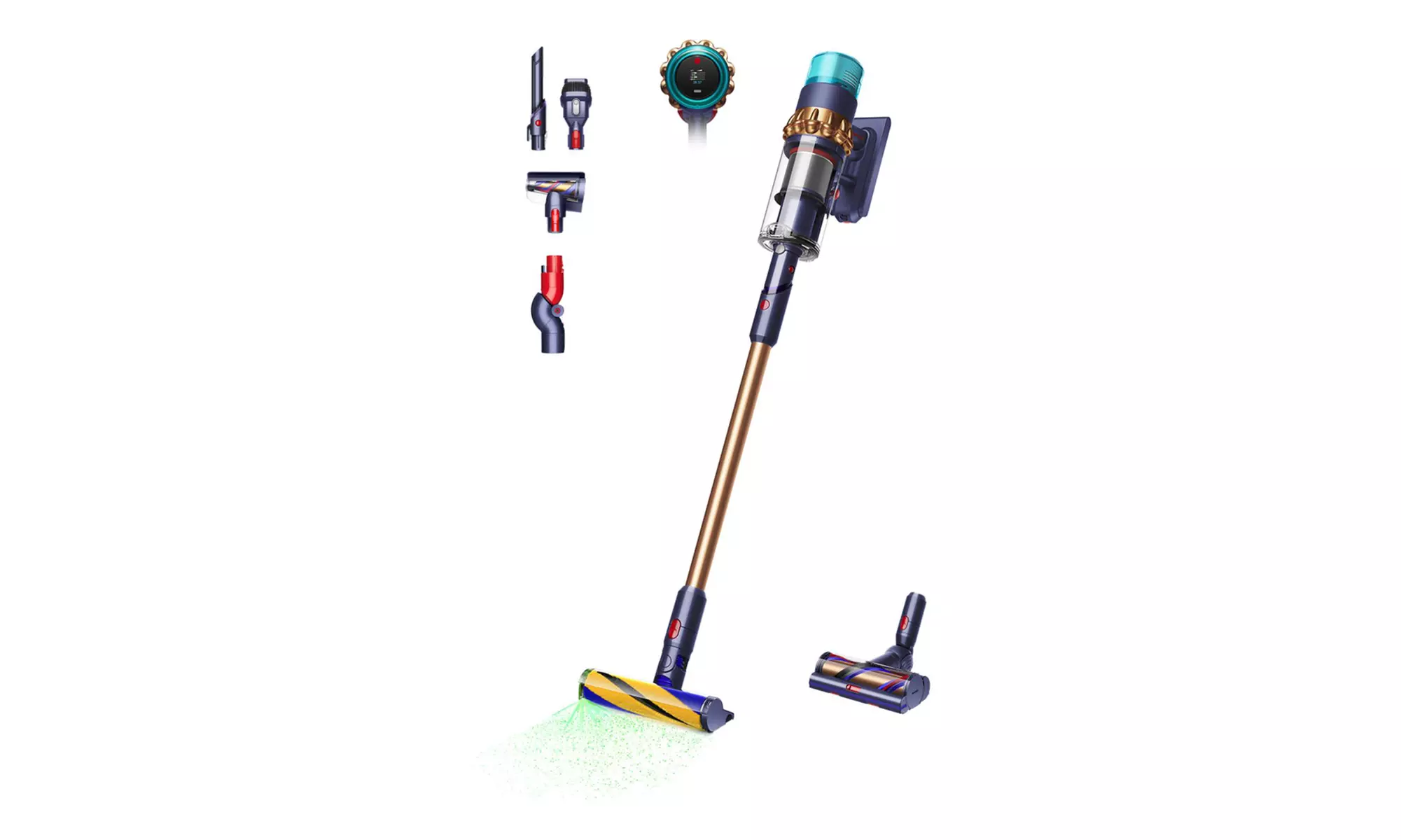 Aspirapolvere senza filo Dyson Gen5detect™ Absolute Blu/Rame